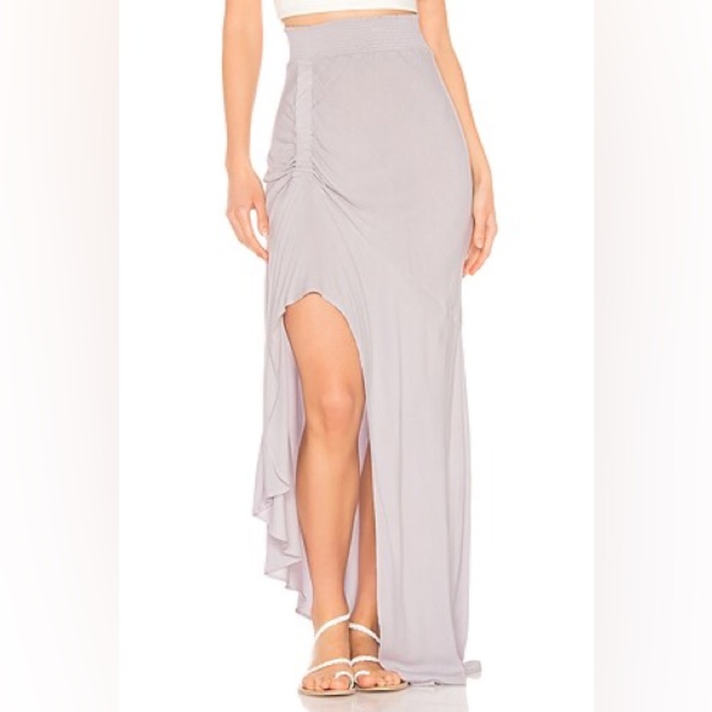 Young Fabulous & Broke Dreamboat Maxi high low skirt